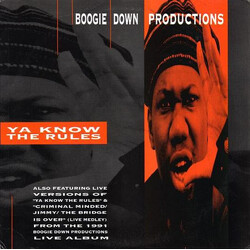 Boogie Down Productions Ya Know The Rules VINYL 12" USED
