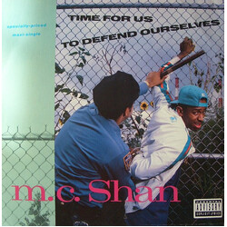 MC Shan Time For Us To Defend Ourselves VINYL 12" USED