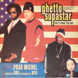 Pras Michel / Ol' Dirty Bastard / Mya Ghetto Supastar (That Is What You Are) USED VINYL 12INCH 33 S RPM