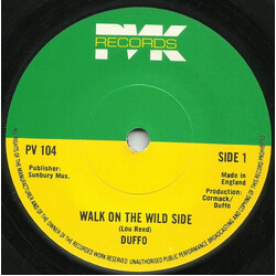 Duffo Walk On The Wild Side USED VINYL 7INCH SINGLE 45 RPM