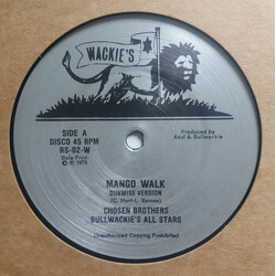 The Chosen Brothers / Bullwackies All Stars / Rhythm & Sound Mango Walk USED VINYL 12INCH 45 RPM REPRESS