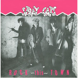 Stray Cats Rock This Town Vinyl 7" USED