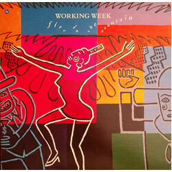 Working Week Fire In The Mountain Vinyl LP USED