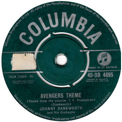 The John Dankworth Orchestra Avengers Theme / Chano USED VINYL 7INCH SINGLE 45 RPM