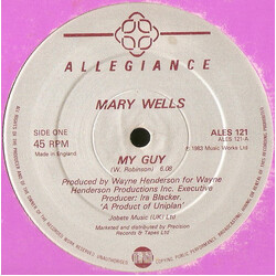 Mary Wells My Guy USED VINYL 12INCH 33 S RPM