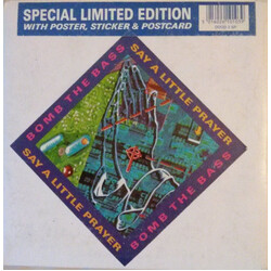 Bomb The Bass Say A Little Prayer USED VINYL 7INCH 45 RPM SINGLE LIMITED EDITION SPECIAL EDITION