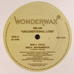 Selan Unconditional Love VINYL 12" USED