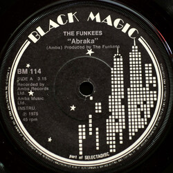 The Funkees Abraka / Ole USED VINYL 7INCH 45 RPM