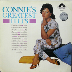 Connie Francis Connie's Greatest Hits Vinyl LP USED