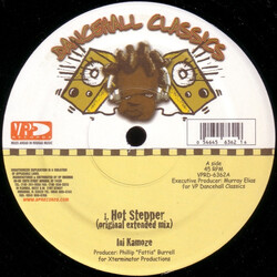 Ini Kamoze Hot Stepper / Stepper Version VINYL 12" USED
