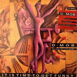 D Mob It Is Time To Get Funky USED VINYL 12INCH PROMO