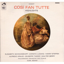 Wolfgang Amadeus Mozart / Philharmonia Orchestra / Karl Böhm Così Fan Tutte Highlights Vinyl LP USED
