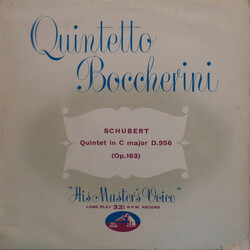 Franz Schubert / Quintetto Boccherini Quintet In C Major D.956 (Op.163) Vinyl LP USED