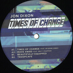 Jon Dixon (3) Times Of Change USED VINYL 12INCH 33 S RPM EP