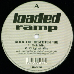 Ramp Rock The Discotek '96 USED VINYL 12INCH 33 S RPM