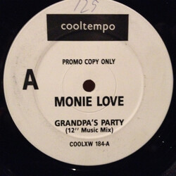 Monie Love Grandpa's Party USED VINYL 12INCH PROMO