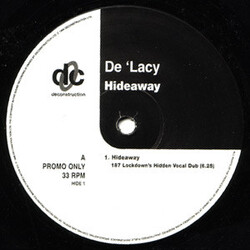 De'Lacy Hideaway (Remixes) VINYL 12" USED
