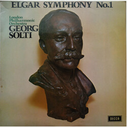Sir Edward Elgar / Georg Solti / London Philharmonic Orchestra Symphony No.1 Vinyl LP USED