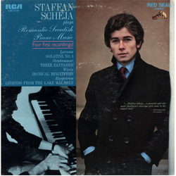 Staffan Scheja Staffan Scheja Plays Romantic Swedish Piano Music Vinyl LP USED