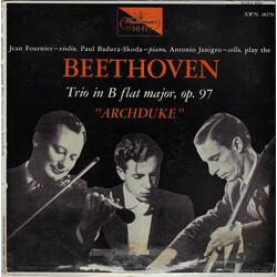 Jean Fournier / Paul Badura-Skoda / Antonio Janigro / Ludwig van Beethoven Trio In B Flat Major, Op. 97 ("Archduke") Vinyl LP USED