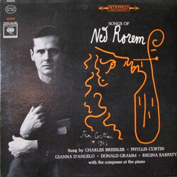 Charles Bressler / Phyllis Curtin / Gianna D'Angelo / Donald Gramm / Regina Sarfaty Songs Of Ned Rorem Vinyl LP USED