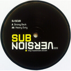 DJ Scud Strong Back / Heavy Duty VINYL 12" USED