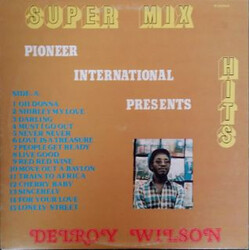 Delroy Wilson Super Mix Hits Vinyl LP USED