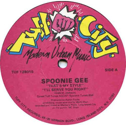 Spoonie Gee That's My Style USED VINYL 12INCH 33 S RPM