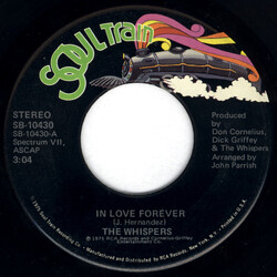 The Whispers In Love Forever USED VINYL 7INCH 45 RPM SINGLE