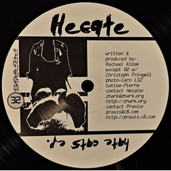 Hecate Hate Cats E.P. USED VINYL 12INCH 33 S RPM EP REPRESS