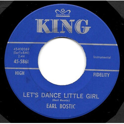 Earl Bostic Let's Dance Little Girl USED VINYL 7INCH 45 RPM SINGLE