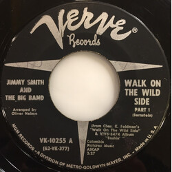 Jimmy Smith And The Big Band Walk On The Wild Side USED VINYL 7INCH SINGLE 45 RPM