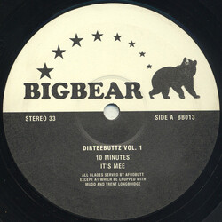 Afrobutt Dirteebuttz Vol. 1 USED VINYL 12INCH 33 S RPM