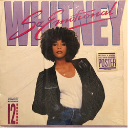 Whitney Houston So Emotional USED VINYL 12INCH 33 S RPM SINGLE STEREO