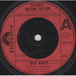 Atlanta Rhythm Section Neon Nights Vinyl 7" USED