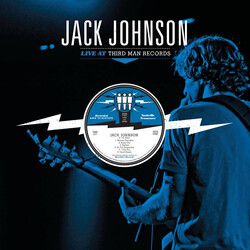 Jack Johnson Live At Third Man Records Vinyl LP USED