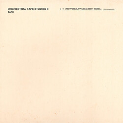 zakè Orchestral Tape Studies II Vinyl LP USED
