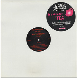 King Diamond It Is Time For "Tea" USED VINYL 12INCH PROMO SINGLE SIDED 33 S RPM