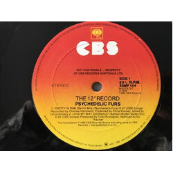 The Psychedelic Furs The 12" Record USED VINYL 12INCH 33 S RPM EP PROMO SAMPLER