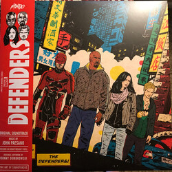 John Paesano Marvel's The Defenders Original Soundtrack USED VINYL 12INCH 45 RPM + 12INCH 45 RPM