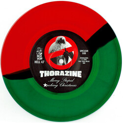 Thorazine Merry Stupid Fucking Christmas USED VINYL 7INCH 45 RPM SINGLE