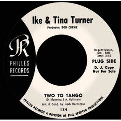 Ike & Tina Turner Two To Tango USED VINYL 7INCH 45 RPM PROMO