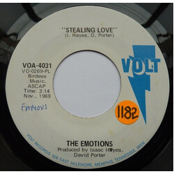 The Emotions Stealing Love / When Tomorrow Comes USED VINYL 7INCH PROMO