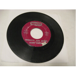 Danny Darrow Regrets And Roses USED VINYL 7INCH 45 RPM SINGLE