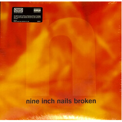 Nine Inch Nails Broken USED VINYL 12INCH 33 S RPM SINGLE SIDED MINI-ALBUM ETCHED + 7INCH 45 RPM REISSUE REMASTERED STEREO