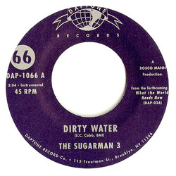 Sugarman 3 Dirty Water USED VINYL 7INCH SINGLE 45 RPM