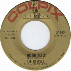 The Marcels Twistin' Fever USED VINYL 7INCH 45 RPM SINGLE