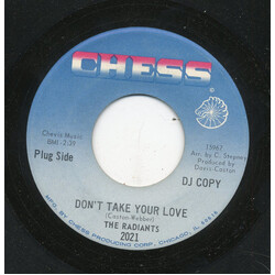 The Radiants Don't Take Your Love / The Clown Is Clever USED VINYL 7INCH 45 RPM SINGLE PROMO