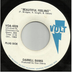 Darrell Banks Beautiful Feeling USED VINYL 7INCH SINGLE 45 RPM PROMO