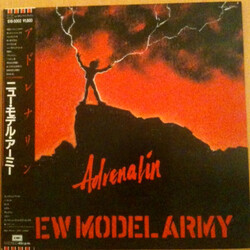 New Model Army Adrenalin USED VINYL 12INCH 45 RPM EP PROMO